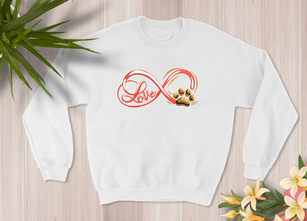 Love PAW Sweatshirt (EMBROIDERY)