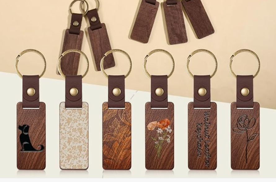 Wood Keychain