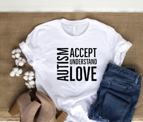 ACCEPT UNDERSTAND LOVE AUTISM TSHIRT