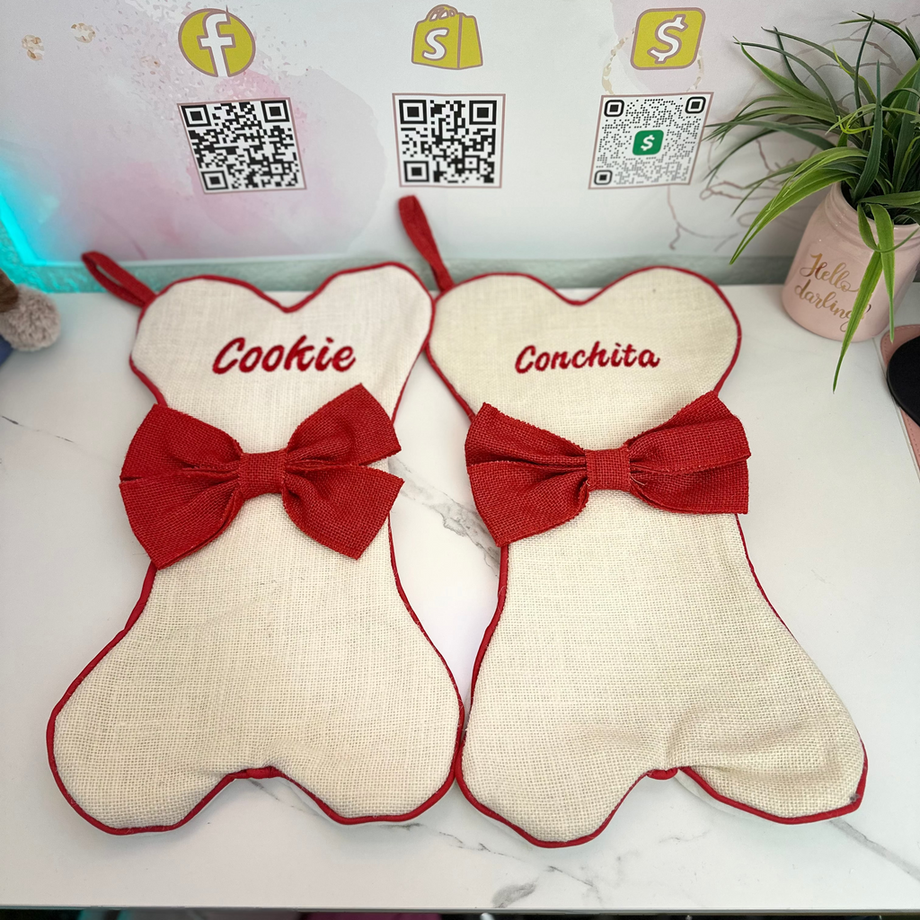 mesh stockings embroidery