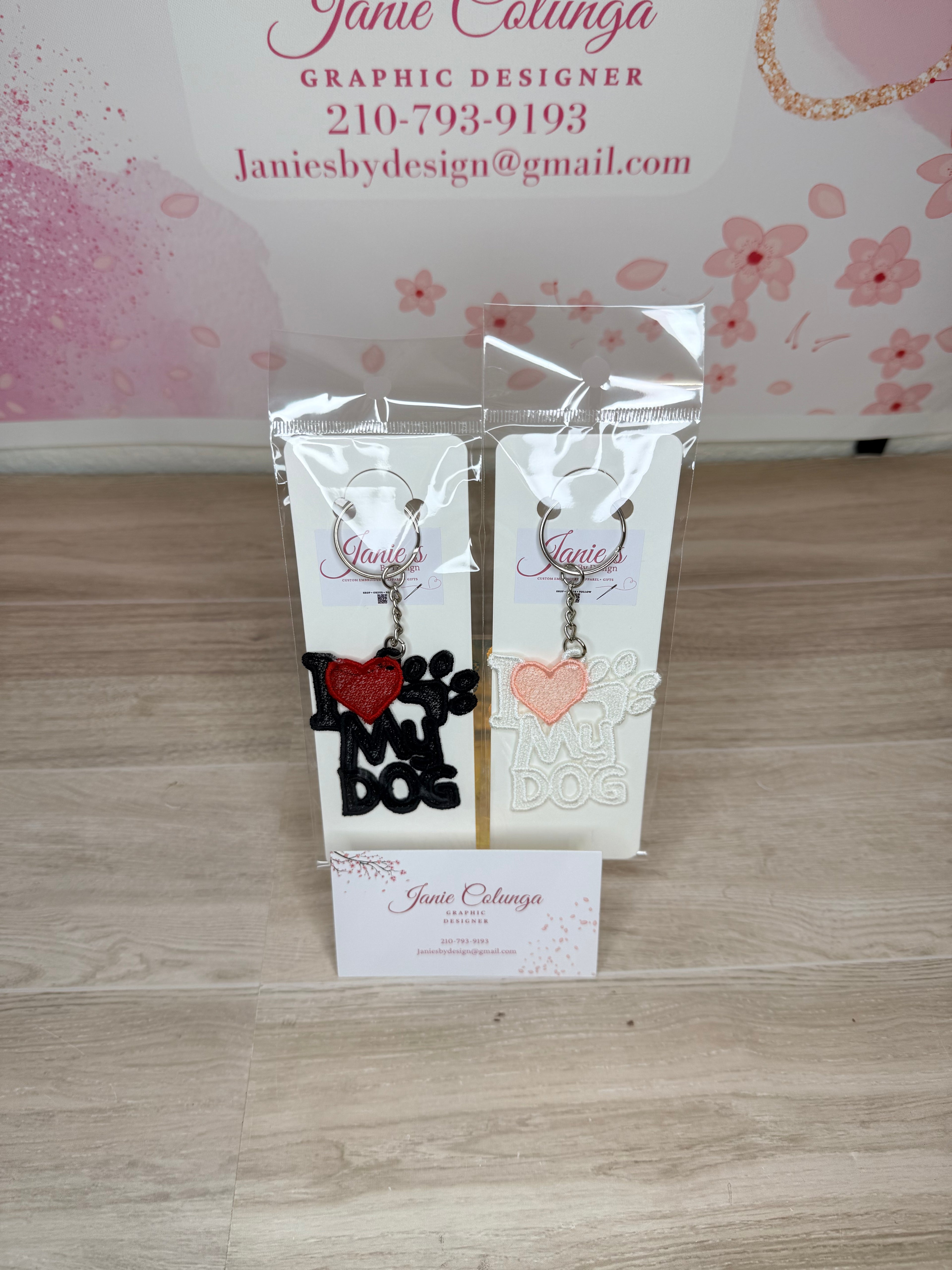 Embroidery Keychain
