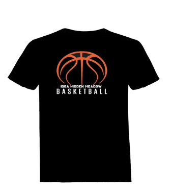 BASKETBALL Fans T-shirt GLITTER