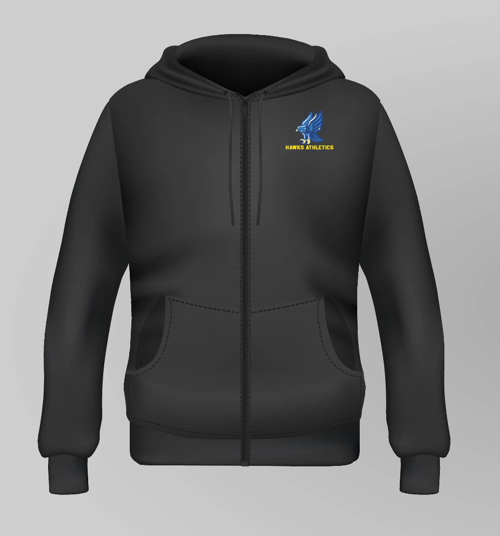 HOODIE ZIPPER ATHLETICS