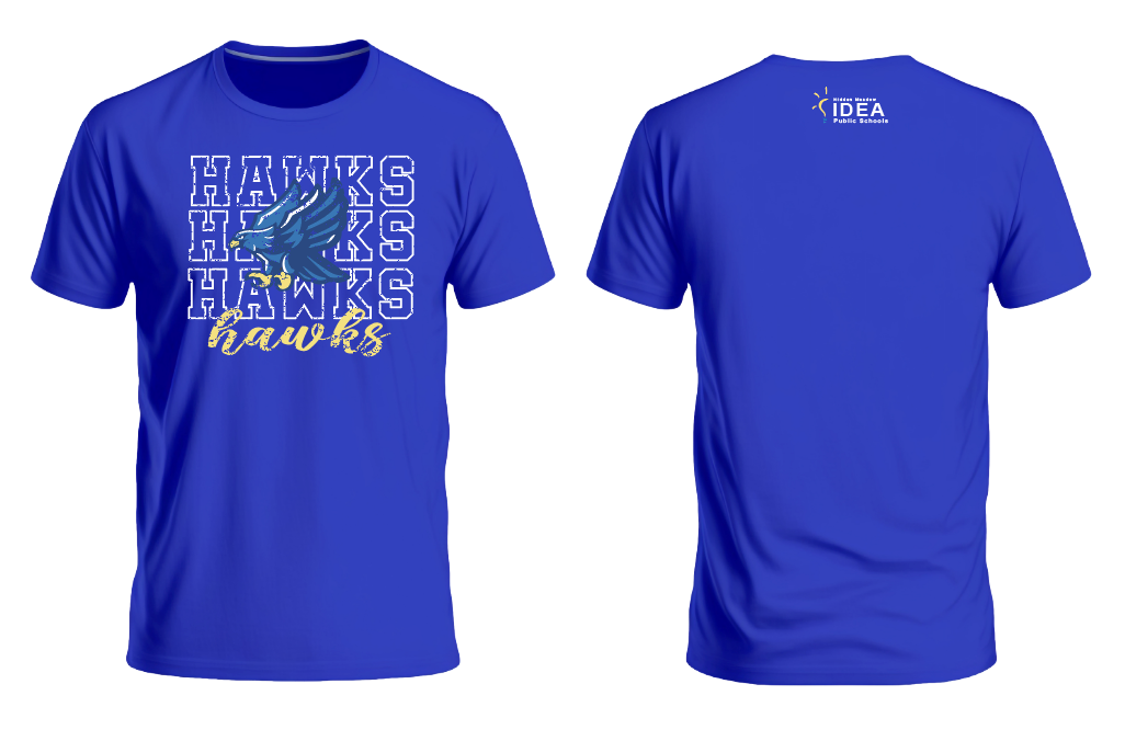Blue Hawk tee