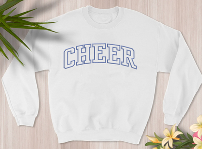 Cheer mom Sweatshirt (Embroidery)