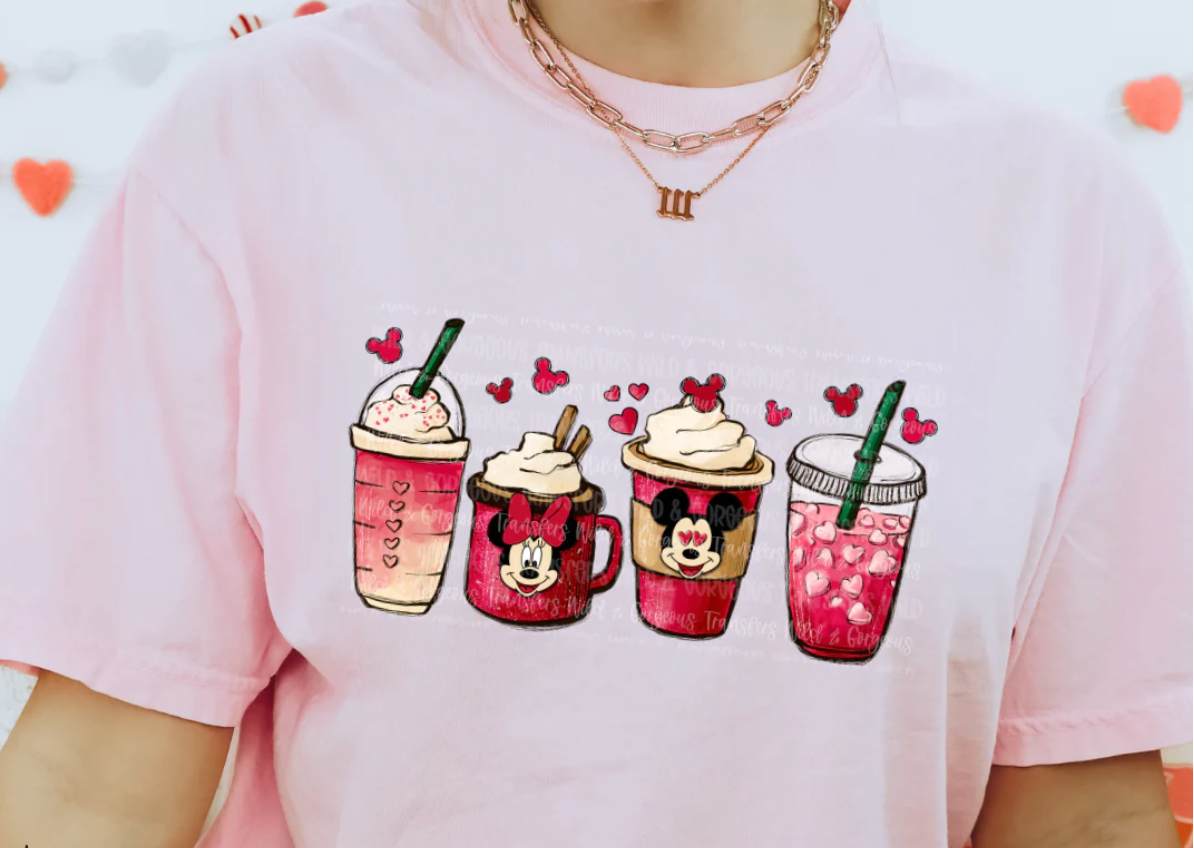 pink LATTE TSHIRT