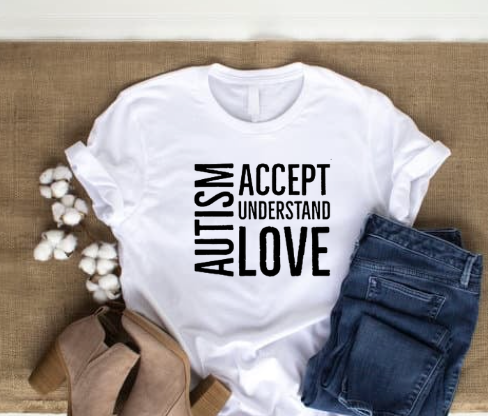 ACCEPT UNDERSTAND LOVE AUTISM TSHIRT