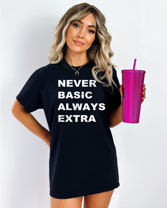 NEVER BASIC TSHIRT