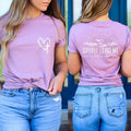 purple tee sprit lead me
