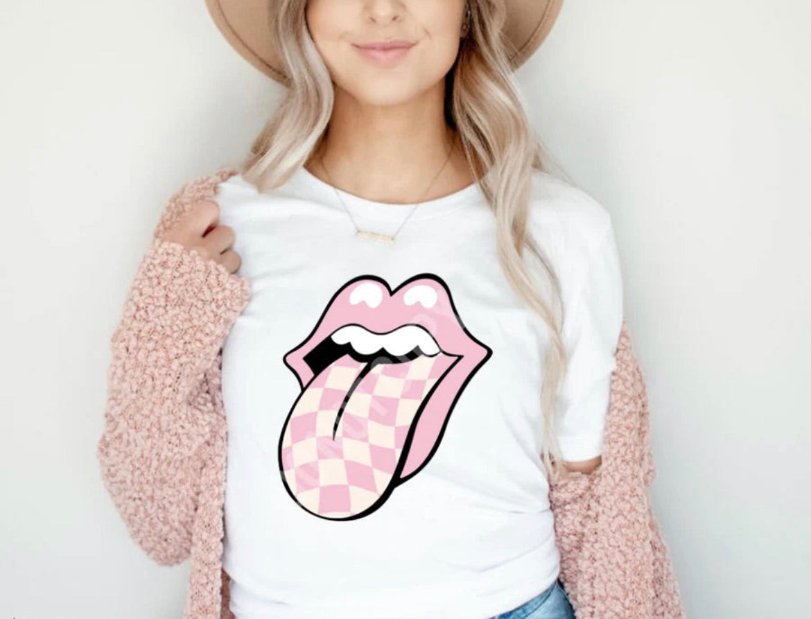 PINK LIPS TSHIRT